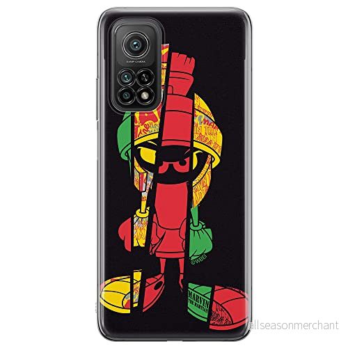 ERT GROUP mobiltelefonfodral för Xiaomi Redmi Note 11T 5G/11S 5G/POCO M4 Pro 5G originalt och officiellt licensierat Looney Tunes mönster Marvin 003, fodral tillverkad av TPU plast 5904805623936