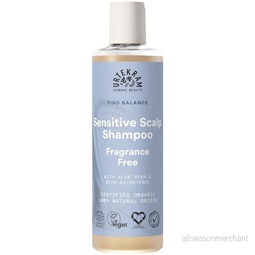 Urtekram schampo utan parfym, Find Balance, känslig 250 ml, vegan, ekologisk (ingen perfume) 5701058011608