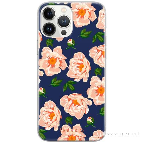 ERT GROUP mobiltelefonfodral för Apple Iphone 7 PLUS/ 8 PLUS originalt och officiellt licensierat Babaco mönster Flowers 014 Vit anpassad till formen på mobiltelefonen, fodral tillverkad av TPU plast 5903932616057