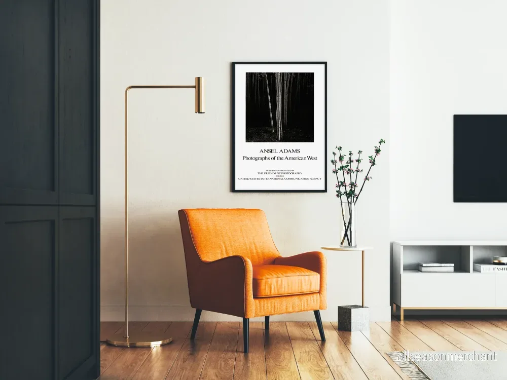 Poster Svartvita fotografier Ansel Adams - Västerländska landskap - Bild 2