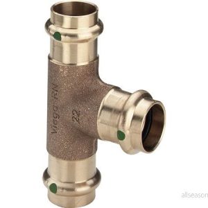 Viega Sanpress T piece 54 mm gunmetal 4015211199364