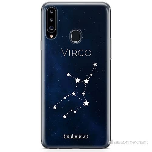 ERT GROUP mobiltelefonfodral för Samsung A20S originalt och officiellt licensierat Babaco mönster Zodiac Constellation 006 anpassad till formen på mobiltelefonen, fodral tillverkad av TPU plast 5904805439667