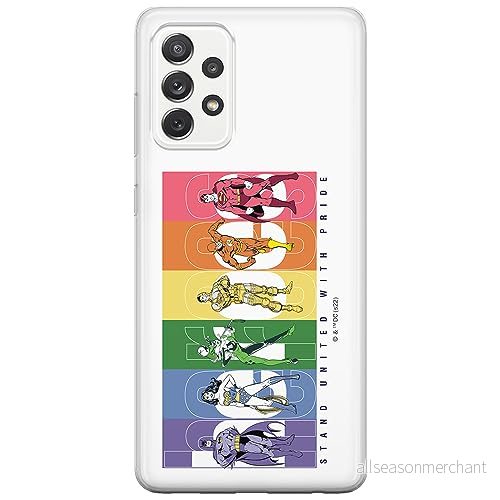 ERT GROUP mobiltelefonfodral för Samsung A52 5G / LTE 4G A52S originalt och officiellt licensierat DC mönster Justice League 008, fodral tillverkad av TPU plast 5905511999247