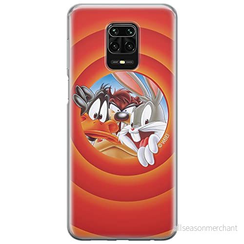 ERT GROUP mobiltelefonfodral för Xiaomi REDMI NOTE 9 PRO/ 9S originalt och officiellt licensierat Looney Tunes mönster 002 anpassad till formen på mobiltelefonen, fodral tillverkad av TPU plast 5903040317877