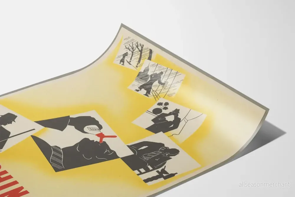 Vintage reklamposter för Ercérhinol Simple Éphédriné - Bild 3