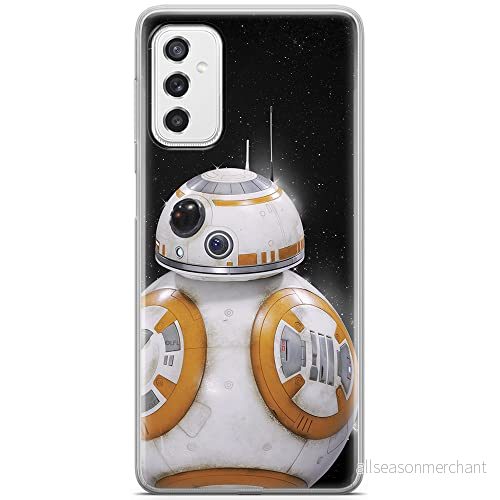 ERT GROUP mobiltelefonfodral för Samsung M52 5G originalt och officiellt licensierat Star Wars mönster BB 8 006 optimalt anpassad till formen på mobiltelefonen, fodral tillverkad av TPU plast 5904805491207