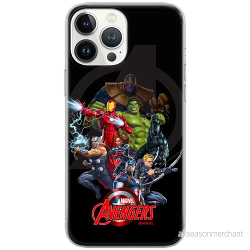 ERT GROUP mobiltelefonfodral för Samsung S20 PLUS / S11 originalt och officiellt licensierat Marvel mönster Avengers 028 Vit anpassad till formen på mobiltelefonen, fodral tillverkad av TPU plast 5904805325106