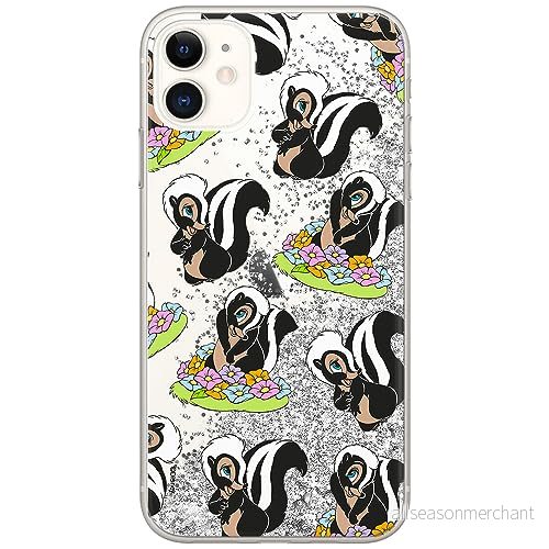 ERT GROUP mobiltelefonfodral för Apple Iphone 11 originalt och officiellt licensierat Disney mönster Pepe Le Pew 003 optimalt anpassad till formen på mobiltelefonen, med glitter overflow effekt 5905131818072