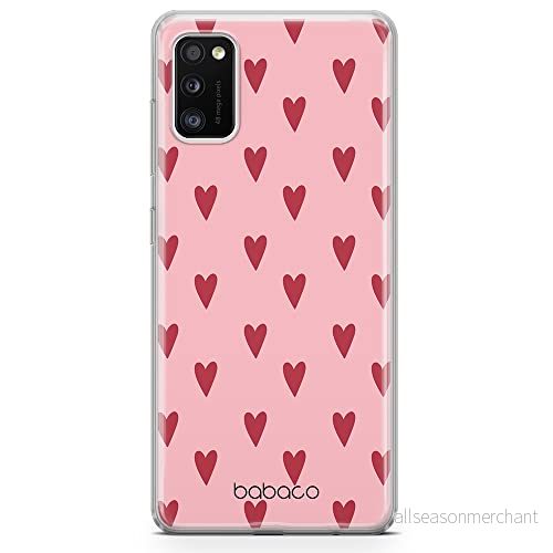 ERT GROUP mobiltelefonfodral för Samsung A41 originalt och officiellt licensierat Babaco mönster Hearts 004 optimalt anpassad till formen på mobiltelefonen, fodral tillverkad av TPU plast 5904805016004