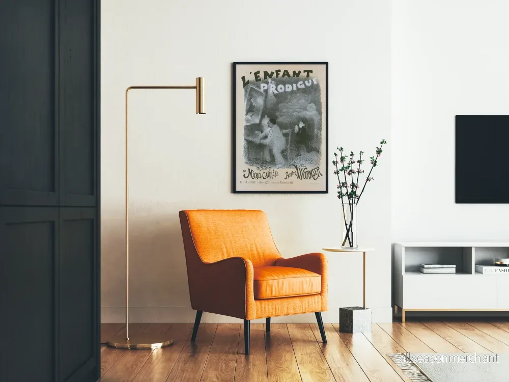 Vintageposter L'Enfant Prodigue - Konstnärlig väggdekoration - Bild 2