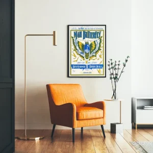 Vintage Mah Butterfly poster för väggdekoration - Bild 2