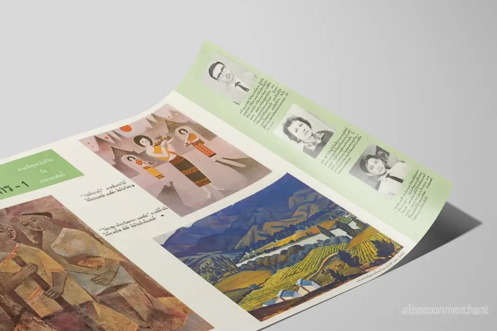 Dekorativ poster: Utsikt över landskapet av en målare - Traditionell konst och landskap - Bild 2