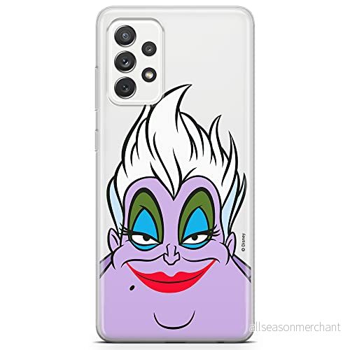 ERT GROUP mobiltelefonfodral för Samsung A72 5G originalt och officiellt licensierat Disney mönster Ursula 002 optimalt anpassad till formen på mobiltelefonen, fodral tillverkad av TPU plast 5903040074916