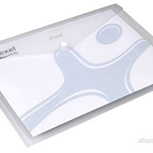 Rexel ispopper plånböcker A4 genomskinlig landskapsmapp (förpackningsstorlek 5) 5028252189576