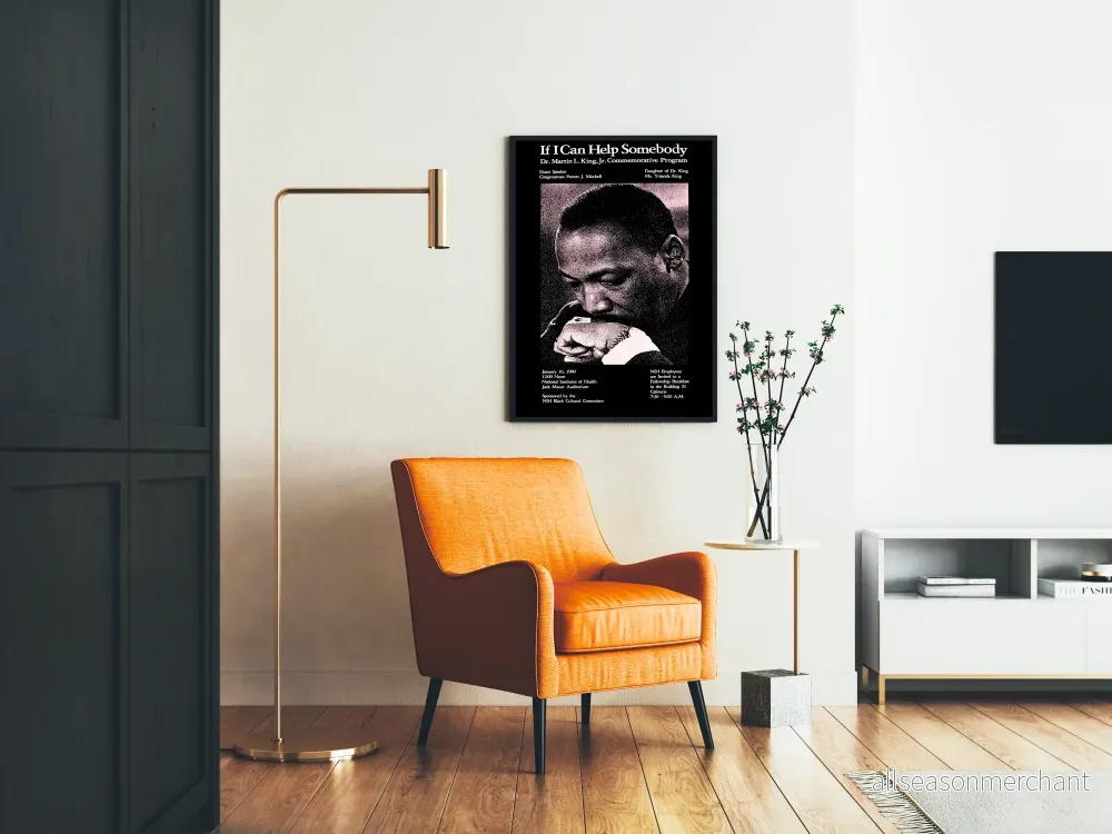 Minnesposter för Dr. Martin Luther King Jr. – If I Can Help Somebody - Bild 2