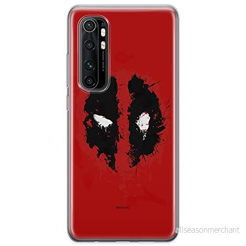 ERT GROUP mobiltelefonfodral för Xiaomi MI NOTE 10 Lite originalt och officiellt licensierat Marvel mönster Deadpool 012 optimalt anpassad till formen på mobiltelefonen, fodral tillverkad av TPU plast 5904805587849