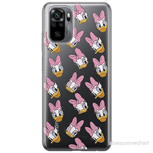 ERT GROUP mobiltelefonfodral för Xiaomi REDMI NOTE 10/ 10S originalt och officiellt licensierat Disney mönster Daisy 007 optimalt anpassad till formen på mobiltelefonen, gedeeltelijk transparant 5903537180533