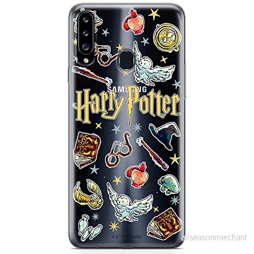ERT GROUP mobiltelefonfodral för Samsung A20S originalt och officiellt licensierat Harry Potter mönster 226 optimalt anpassad till formen på mobiltelefonen, gedeeltelijk transparant 5905131666369