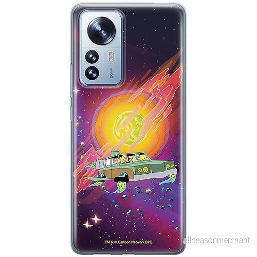 ERT GROUP mobiltelefonfodral för Xiaomi 12 PRO originalt och officiellt licensierat Rick and Morty mönster & 046 anpassad till formen på mobiltelefonen, fodral tillverkad av TPU plast 5905795050443