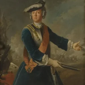 Målning Auguste Vilhelm 1722-1758 Prinsen av Preussen - Antoine Pesne | Konsttryck - Bild 2
