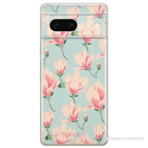 ERT GROUP mobiltelefonfodral för Google PIXEL 7 originalt och officiellt licensierat Babaco mönster Flowers 016 optimalt anpassad till formen på mobiltelefonen, fodral tillverkad av TPU plast 5905795146122