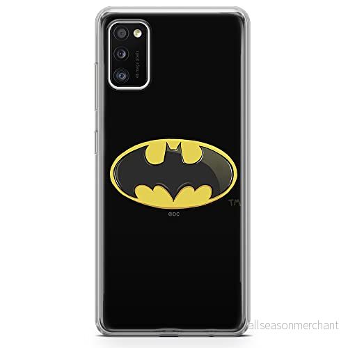 ERT GROUP mobiltelefonfodral för Samsung A41 originalt och officiellt licensierat DC mönster Batman 023 optimalt anpassad till formen på mobiltelefonen, fodral tillverkad av TPU plast 5903537532875