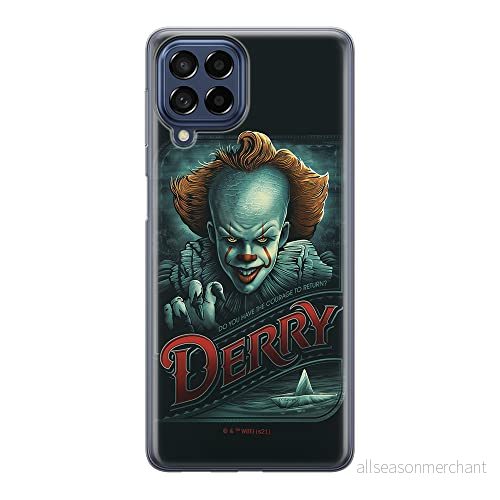ERT GROUP mobiltelefonfodral för Samsung M53 5G originalt och officiellt licensierat Horror mönster It 021 optimalt anpassad till formen på mobiltelefonen, fodral tillverkad av TPU plast 5905511391416