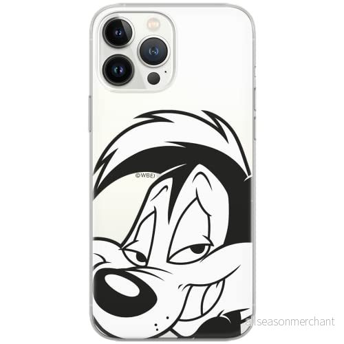 ERT GROUP mobiltelefonfodral för Huawei P30 Lite originalt och officiellt licensierat Looney Tunes mönster Pepe Le Pew 001 Vit optimalt anpassad till formen på mobiltelefonen, gedeeltelijk transparant 5902980456271