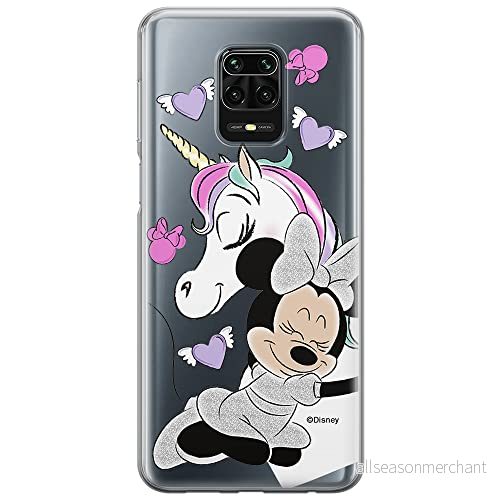ERT GROUP mobiltelefonfodral för Xiaomi REDMI NOTE 9 PRO/ 9S originalt och officiellt licensierat Disney mönster Minnie 036 optimalt anpassad till formen på mobiltelefonen, gedeeltelijk transparant 5903040321300