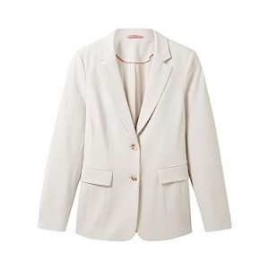 TOM TAILOR dam basic blazer, 16339 Molngrå, 42 4067261265087 TOM TAILOR dam basic blazer, 16339 Molngrå, 42 4067261265087