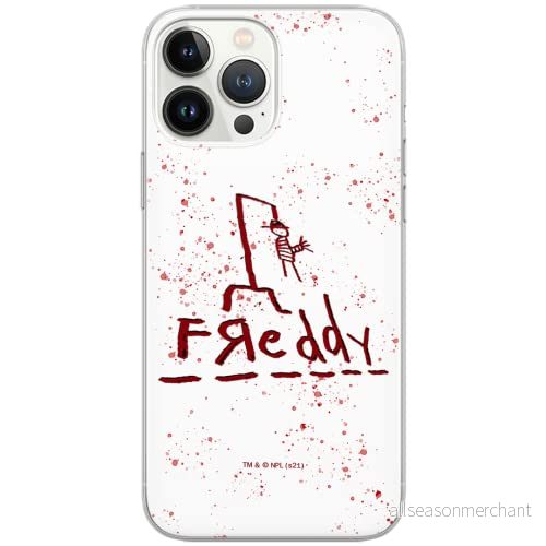 ERT GROUP mobiltelefonfodral för Iphone 13 PRO MAX originalt och officiellt licensierat Horror mönster Nightmare of Elm Street 009, fodral tillverkad av TPU plast 5905511091620