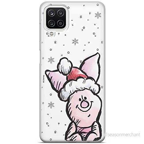 ERT GROUP mobiltelefonfodral för Samsung A12 / M12 originalt och officiellt licensierat Disney mönster Winnie the Pooh and friends 027, fodral tillverkad av TPU plast 5903040091241