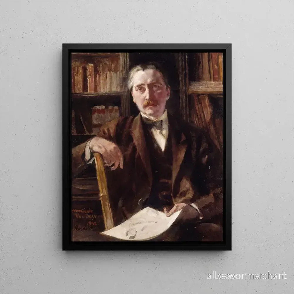 Målning av Jean-Louis Vaudoyer 1883-1963 - Albert Besnard | Konsttryck