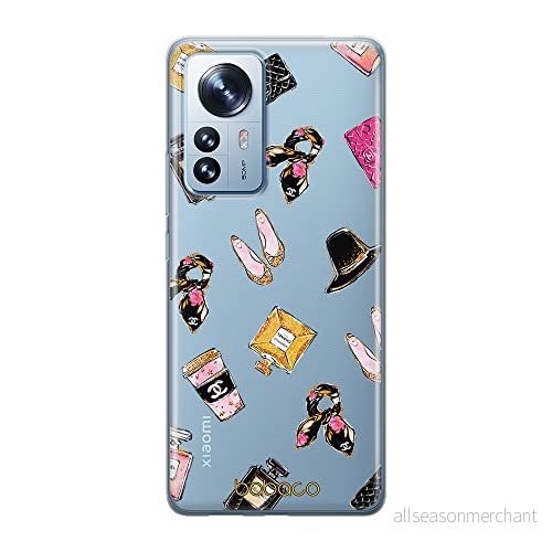 ERT GROUP mobiltelefonfodral för Xiaomi 12 / 12X originalt och officiellt licensierat Babaco mönster Fashion 002 optimalt anpassad till formen på mobiltelefonen, gedeeltelijk transparant 5905511489670