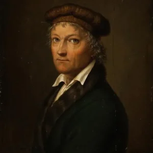 Målning Porträtt av Thorvaldsen - Bernhard von Guérard | Konsttryck - Bild 2