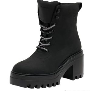 Calvin Klein Jeans Chunky Heeled ZIP BOOT Platåstövletter, Storlek: 37, Triple black Skinn 8720639475445 Calvin Klein Jeans Chunky Heeled ZIP BOOT Platåstövletter, Storlek: 37, Triple black Skinn 8720639475445