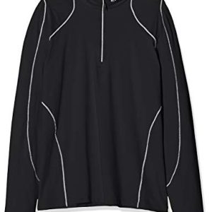 CMP herr fleece och funktion tröja, Nero Bianco, 58 8056381074262 CMP herr fleece och funktion tröja, Nero Bianco, 58 8056381074262
