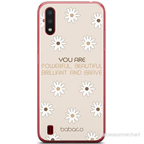 ERT GROUP mobiltelefonfodral för Samsung A01 originalt och officiellt licensierat Babaco mönster Positive vibes 003 optimalt anpassad till formen på mobiltelefonen, fodral tillverkad av TPU plast 5903932970050