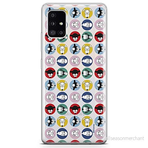 ERT GROUP mobiltelefonfodral för Samsung A51 5G originalt och officiellt licensierat Disney mönster Mickey & Friends 002 optimalt anpassad till formen på mobiltelefonen, gedeeltelijk transparant 5904805447358