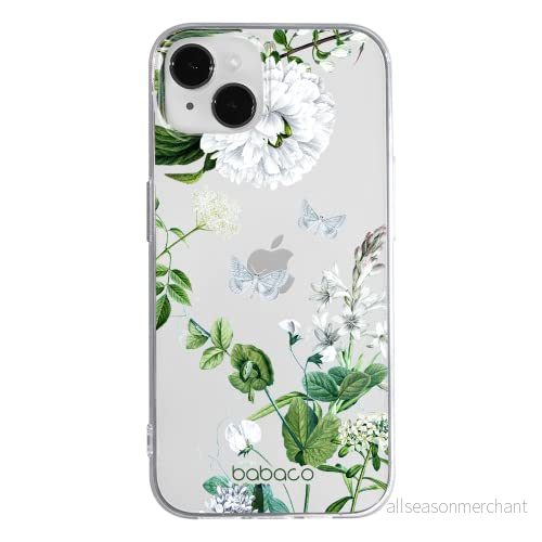 ERT GROUP mobiltelefonfodral för Iphone 13 PRO MAX originalt och officiellt licensierat Babaco mönster Flowers 030 optimalt anpassad till formen på mobiltelefonen, gedeeltelijk transparant 5905131279255