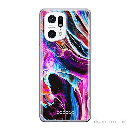 ERT GROUP mobiltelefonfodral för Oppo FIND X5 PRO originalt och officiellt licensierat Babaco mönster Abstrakt 026 optimalt anpassad till formen på mobiltelefonen, fodral tillverkad av TPU plast 5905511405847
