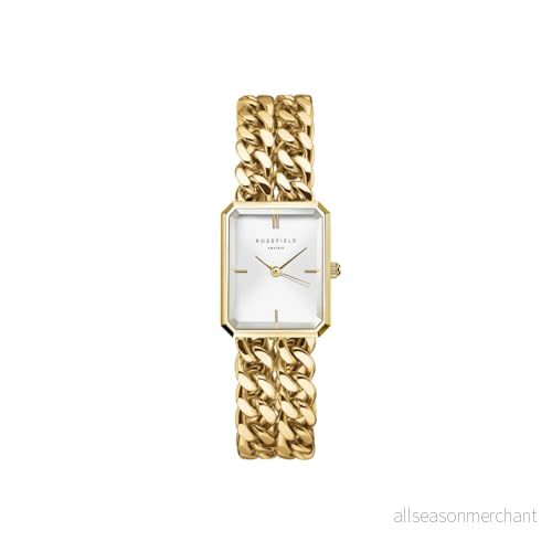 Rosefield Octagon XS Double Studio Edition Klocka goldcoloured, Storlek: One Size, Gold/coloured 8720791522278