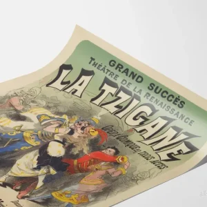 Vintageposter La Tzigane - Väggdekoration för teater och opera - Bild 3