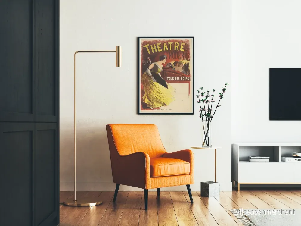 Moderna teaterposter Varje kväll - Vintage väggdekoration - Bild 2