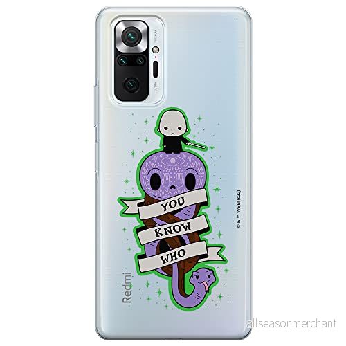 ERT GROUP mobiltelefonfodral för Xiaomi REDMI NOTE 10 PRO originalt och officiellt licensierat Harry Potter mönster 243 optimalt anpassad till formen på mobiltelefonen, gedeeltelijk transparant 5905131661876