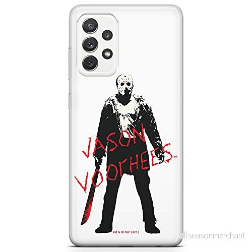 ERT GROUP mobiltelefonfodral för Samsung A72 5G originalt och officiellt licensierat Horror mönster Friday the 13th 017 optimalt anpassad till formen på mobiltelefonen, fodral tillverkad av TPU plast 5905511120160