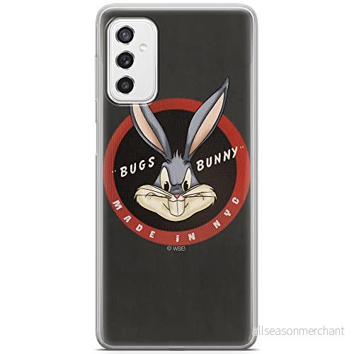 ERT GROUP mobiltelefonfodral för Samsung M52 5G originalt och officiellt licensierat Looney Tunes mönster Bugs 006 optimalt anpassad till formen på mobiltelefonen, fodral tillverkad av TPU plast 5904805489907