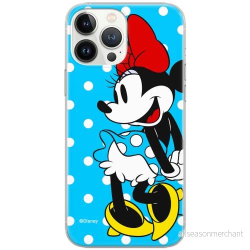 ERT GROUP mobiltelefonfodral för Huawei P30 Lite originalt och officiellt licensierat Disney mönster Minnie 034 Vit optimalt anpassad till formen på mobiltelefonen, fodral tillverkad av TPU plast 5902980424355