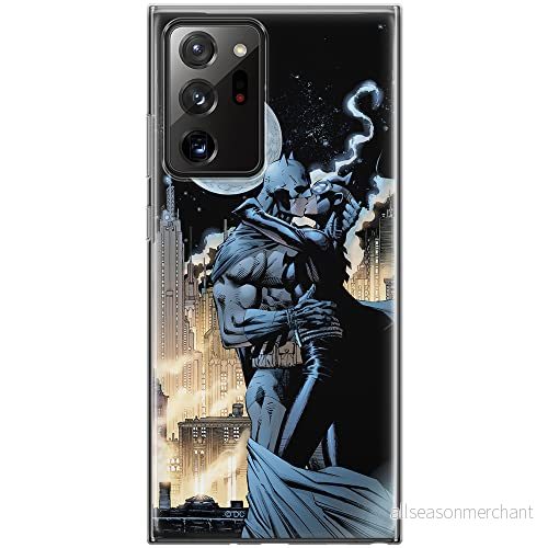 ERT GROUP mobiltelefonfodral för Samsung GALAXY NOTE 20 ULTRA originalt och officiellt licensierat DC mönster Batman 005 optimalt anpassad till formen på mobiltelefonen, fodral tillverkad av TPU plast 5903040361351