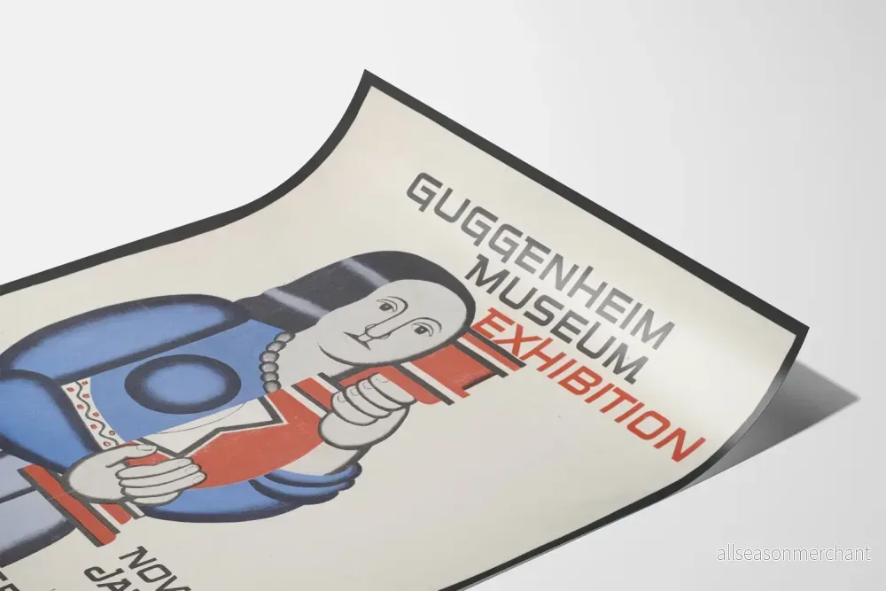 Guggenheim-museets utställningsposter vid Philadelphia-museet för konst - Bild 3